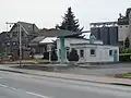 Historická čerpací stanice Arolser Straße 1a, 1, Volkmarsen, Landkreis Waldeck-Frankenberg, Německo