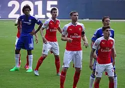Loïc Rémy, Nemanja Matić a obránci Arsenalu