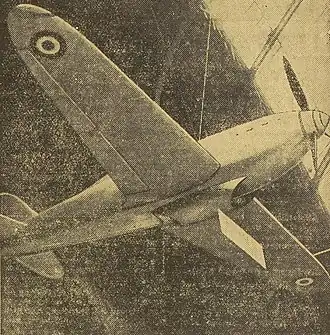 Arsenal VG-30 na pařížském Aerosalonu 1938
