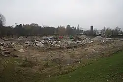 Bourání stadionu - 17. 11. 2012