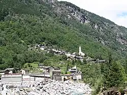 Místní část Arvigo