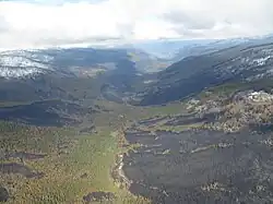 Pohled na řeku Ashnola (2017)