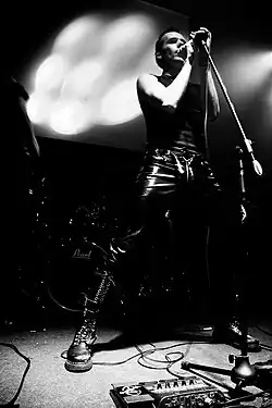 Ashton Nyte, Johannesburg, Jižní Afrika, černobílá fotografie