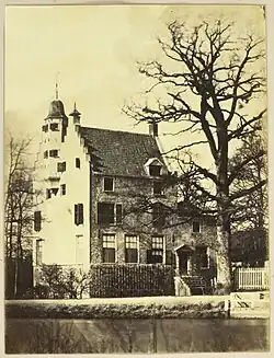 Dům Ridderhofstad Oudaan, asi 1852