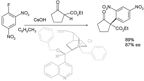 Asymetrická nukleofilní aromatická substituce