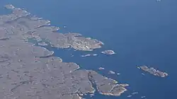 Satelitní snímek oblasti poblíže Atammiku