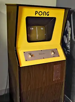 Hrací automat Pong