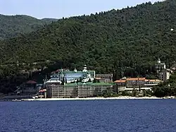 Klášter sv. Panteleimona na hoře Athos