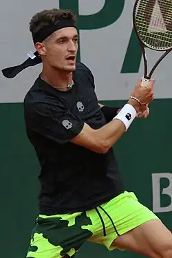 Térence Atmane v kvalifikaci French Open 2023