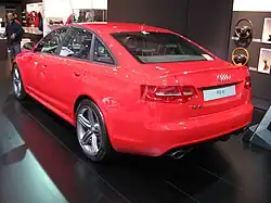 Audi RS6 C6 zezadu