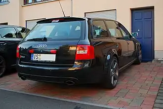 Audi C5 RS6 Avant zezadu