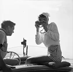 Audrey Hepburnová s fotoaparátem, Bürgenstock