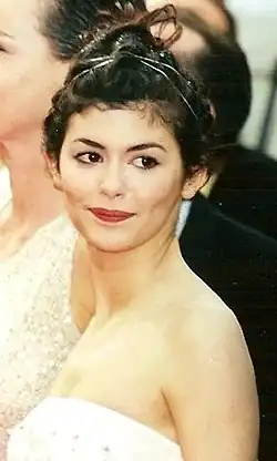 Audrey Tautou na Filmovém festivalu v Cannes