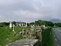 Starý hřbitov, v pozadí Croagh Patrick