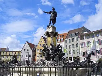 fontána Augustusbrunnen