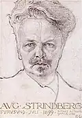 Carl Larsson: August Strindberg