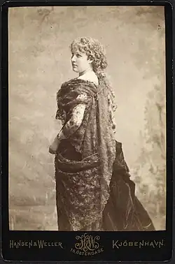 Augusta Lütken, 1887–1890
