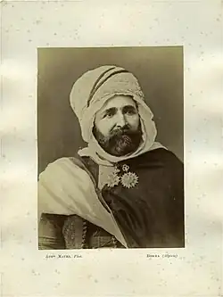 Si Mohamed Srir Ben Guanah, Biskra Caïd, 1880