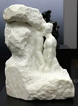 Auguste Rodin, Muž a jeho myšlenka, mramor (1899-1900)