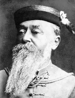 Augustin Bedřich Čepl v sokolském kroji