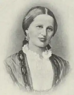 Augusta Opizová (cca 1860)