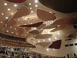 Akustické oblaky, Aula venezuelské university Caracas, 1953