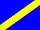 Blue Flag with a Yellow Stripe