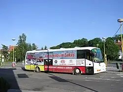 SOR B 10,5 jako autobus městské hromadné dopravy ve Valašském Meziříčí