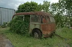 Karosa D 4 v majetku Technického muzea v Brně, čekající na renovaci