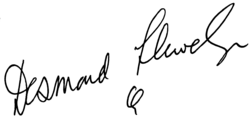 Autogram Desmond Llewelyn