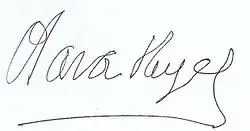 Salvador Reyes – podpis