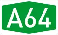 Autokinetodromos A64 number