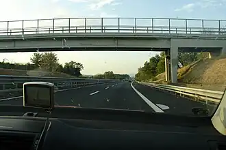 Autostrada A1 z auta