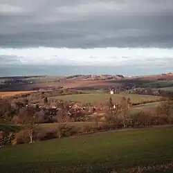 Celkový pohled na Kunkovice