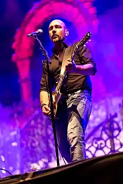 Hartmann během vystoupení s Avantasií (2016)