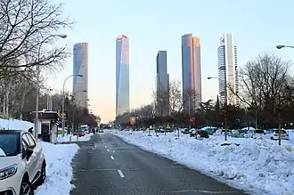 Cuatro Torres Business Area v Madridu
