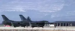 Letouny F-16 na základně Aviano