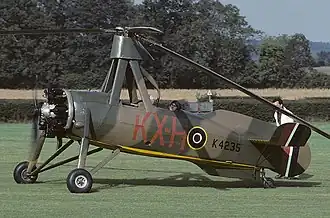 Rota Mk.I v barvách 529. perutě RAF na letišti Old Warden, 1997