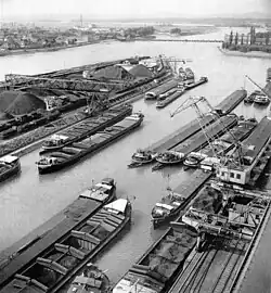 Hafen Basel, 1937