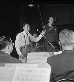 Frank Sinatra a Axel Stordahl, 1946, New York