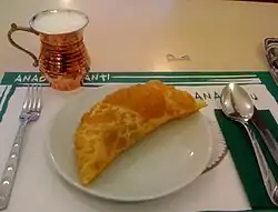 Çibörek a Ayran