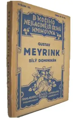 přebal prvního českého vydání (1927)