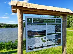 Informační panel na 1. zastavení