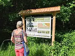 Informační panel na 2. zastavení