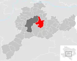 Böheimkirchen na mapě