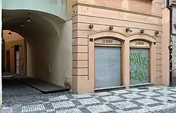 Bývalá Galerie Karolinum podniku Dílo, Železná 6