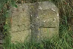 Běleč, smírčí kámen.JPG