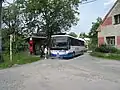 Autobus v zastávce