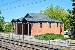 Výpravní budova zastávky