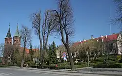 Náměstí s kostelem sv. Martina